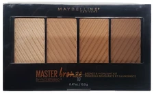 NEW Maybelline Master Bronze Color & Highlighter Palette