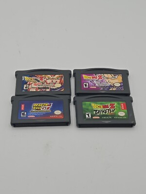 Nintendo Game Boy Advance Dragon Ball Z Game Lot Games