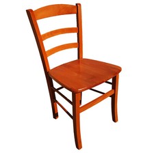 Sedia legno massello ciliegio casa hotel pizzeria pub ristorante cucina Paesana