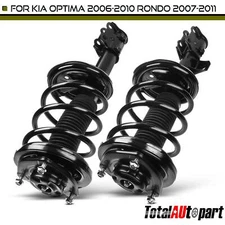 2Pcs Complete Strut & Coil Spring Assembly for Kia Optima Rondo 2007-2011 Front