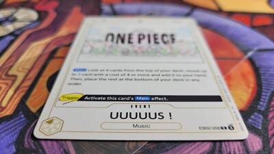 UUUUUS! EB02-058 Foil Anime 25th Collection One Piece Card English