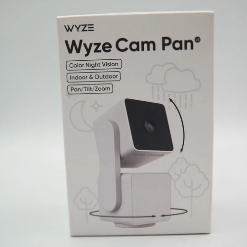 WYZE CAM PAN V3 IN/OUTDOOR IP65-RATED 1080P- 1 CAMERA