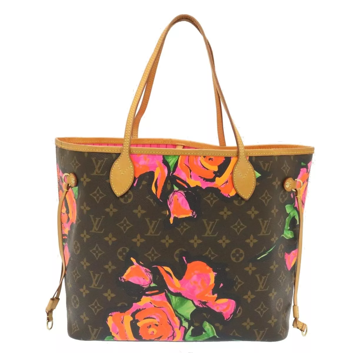 Lv neverfull best sale rose