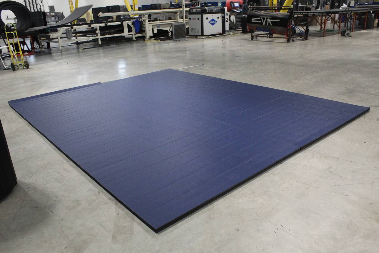 15' x 12' x 1 5/8" Dollamur FlexiRoll MMA Wrestling Mat READ