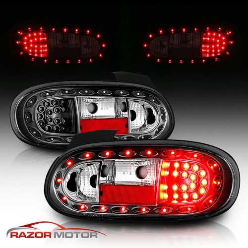 Juego de luces traseras de freno LED negras para Mazda Miata MX-5 1999-2005 - Imagen 5 de 11