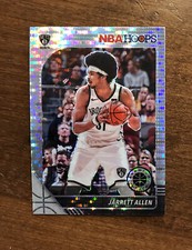 Jarrett Allen 2019-20 NBA Hoops Premium Stock Pulsar Prizm #12 Cavaliers Nets