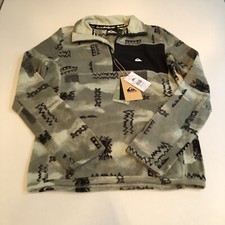 Quiksilver Aker HZ Youth Fleece Green M