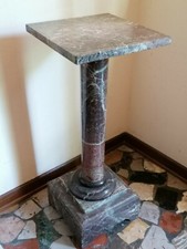 Colonna in marmo porta vaso - porta lampada  prima metà 900