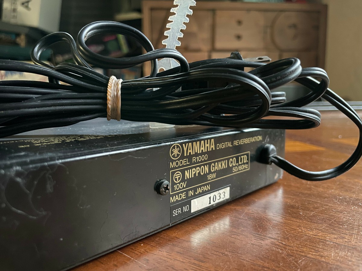 Yamaha Digital Reverberation/Reverb Model R1000 (F8) JPN IN STOCK