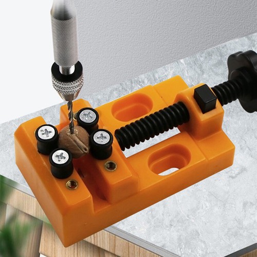 Mini Table Vise Jaw Carving Bench Clamp Drill Press Vice DIY Jewelry Hand Too:yq - Picture 7 of 17