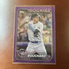 2024 Topps Series 2 - Purple Foil #699 Sean Bouchard /799