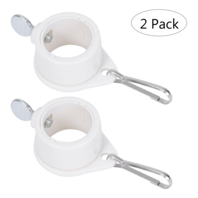 2PCS Rotating Mounting Rings 360 Degree Free Flag Pole 0.75-1.02Inch Diameter