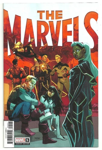 Marvel Comics THE MARVELS (2021) #5 ASRAR 1:25 Variant Cover