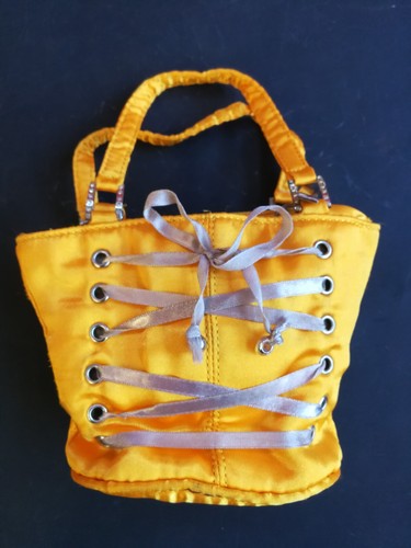 borsa donna mini estiva a mano pochette piccola elegante tracolla originale oro - Picture 6 of 24