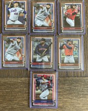 2020 Topps Museum Bronze Framed Lot Of 7 Cards Kershaw Ortiz Ramirez Degrom