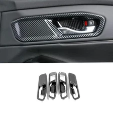 23-2024 For Honda Accord GL ABS Carbon Fiber Inner Door Handle Bowl Panel Cover