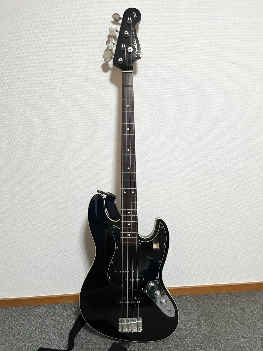 Fender Japan aerodyne jazz bass Black Rosewood Fingerboard Made in