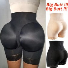 Women Padded Underwear Fake Ass Butt Lifter Hip Enhancer Body Shaper Boyshorts