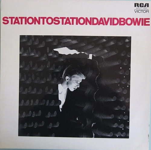 David Bowie StationToStation Australia 1st press 12'' vinyl Lp 1974 Orange RCA