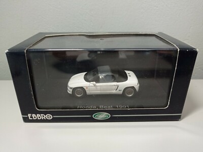 RARE EBBRO 1:43 HONDA BEAT 1991 WHITE - 43647 | eBay