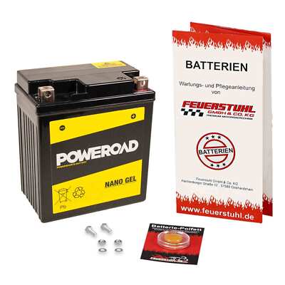 Gel-Batterie Vespa GTS SuperTech 125, 2019-2024, wartungsfrei, inkl 7,50  Pfand