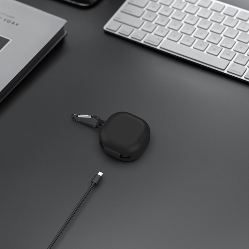 Geekria Silicone Case Cover for SAMSUNG Galaxy Buds FE - Picture 5 of 6