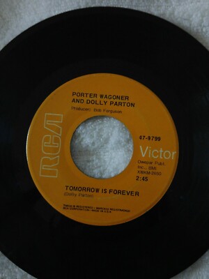 PORTER WAGONER & DOLLY PARTON - Tomorrow is Forever / Mendy Never 45 | eBay