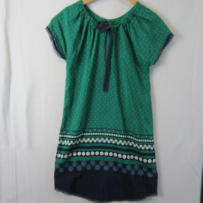 Anthropologie Allihop women's Dress Green Polka Dot XS | eBay