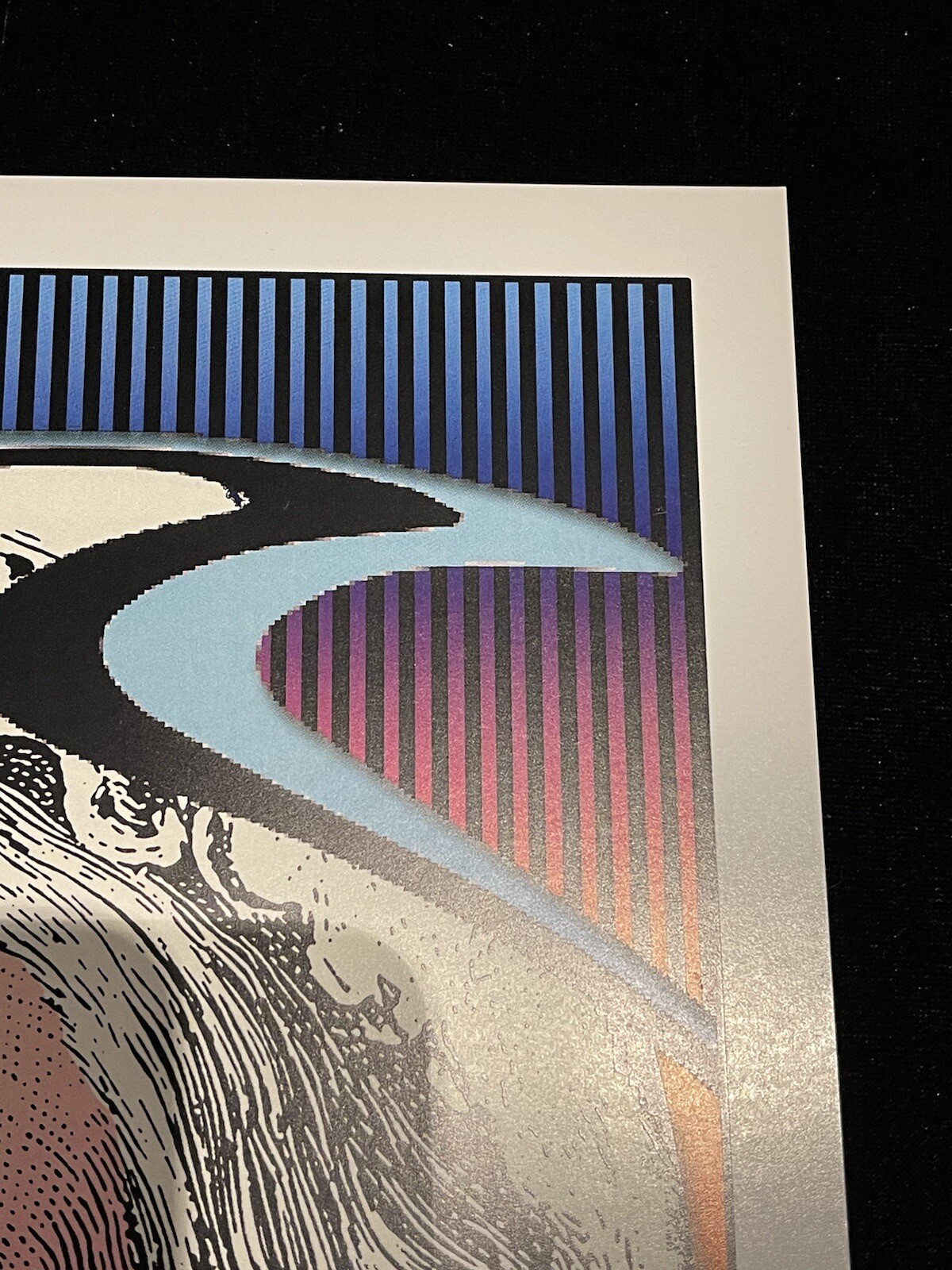 moe. poster Electric Factory Philadelphia 4/20/02  FGX Scott Benge AoMR-214.3