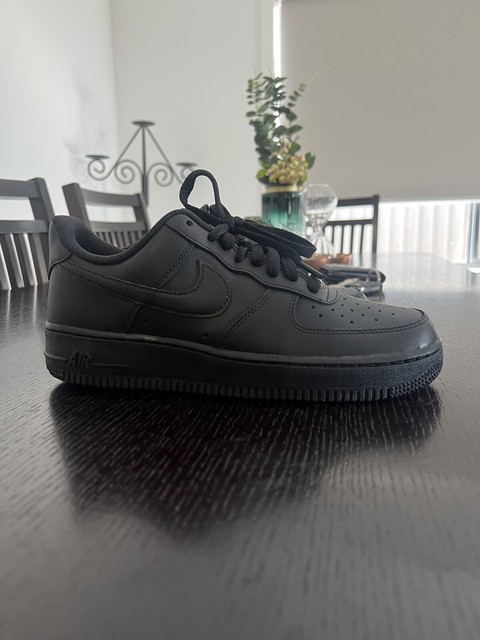 Size 10 - Nike Air Force 1 Low '07 Black Black CW2288-001 for sale online |  eBay