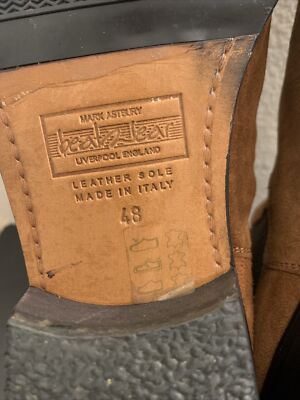 Beatwear Mark Astbury Brown suede Beatle boot Men display picture 3
