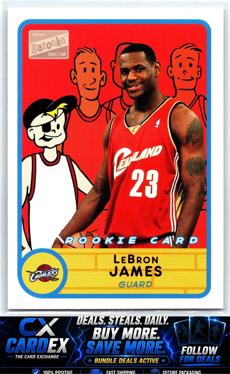 2003-04 Bazooka - LeBron James #276 for sale | eBay