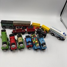 VTG Thomas  Friends Wooden Magnetic Trains Mixed Lot Of 14 Thomas Percy Henry