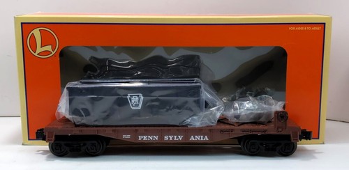 Coche plano de ferrocarril Lionel 6-19454 O Pennsylvania con góndola LN/caja | Condition: Used