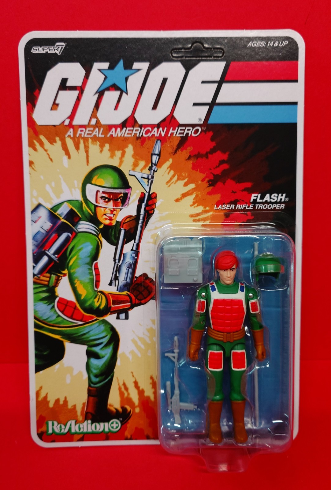 Super7 - G.I. Joe - ReAction+ Wv7 - Flash (Comic)