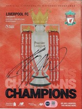 JURGEN KLOPP 2019/20 LIVERPOOL FC CHAMPIONS SIGNED PROGRAMME (ACG CERT AG18802)