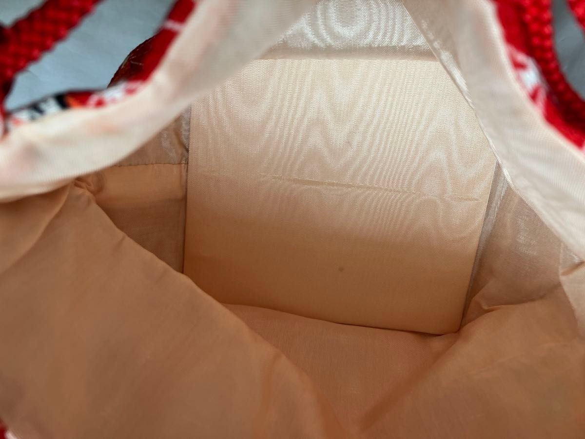 Drawstring bag Japanese pattern hemp leaf pattern… - image 7