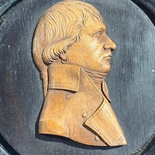 Antica scultura in legno di bosso , miniatura