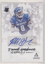 2019 Panini Luminance Rookie Ink 234/349 Darrell Henderson #RI-DHE Auto u6m