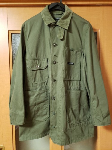 Engineered Garments, Engineered Garments Long Logger Jacket Men's Vintage Workwear #FB ZEA