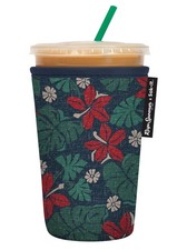 Sok-It Java Sok, Iced Coffee Cold Soda Insulated Neoprene Cup Sleeve Xmas NEW