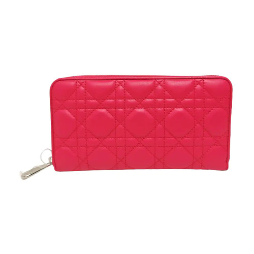 DIOR Lady Dior Mini bags Suede Pink Free Shipping | Duties Paid