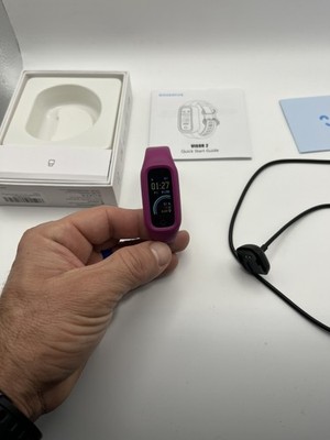 BIGGERFIVE Vigor 2 L Kids Fitness Tracker Watch for kid  Activity Tracker Purple