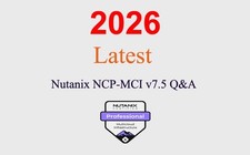 Nutanix NCP-MCI v7.5 Q A GUARANTEED 1 month update 