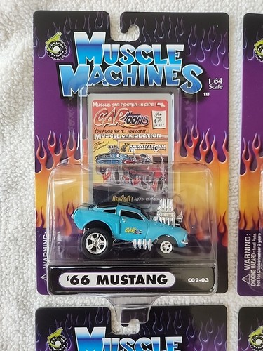 JUEGO COMPLETO DE 12 DIBUJOS ANIMADOS MUSCLE MACHINES 2001 SIN ABRIR PRECINTADO EXCELENTE ESTADO - Imagen 2 de 15