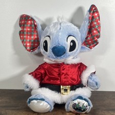 Build A Bear Disney Lilo  Stitch Happy Stitchmas Christmas Santa Plush