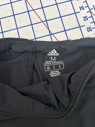 Adidas Girls Skort Medium 10/12 Flounce Black New Shirt Hoodie - Picture 5 of 7