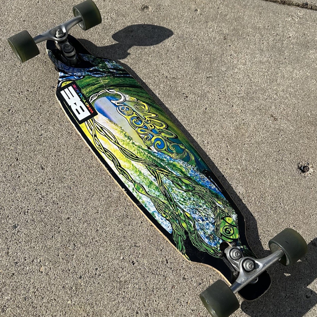 Sector 9 36&Prime; - The Fractal Sidewinder Complete Longboard