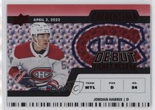 2022 Credentials Debut Ticket Access Horizontal Red /299 Jordan Harris #163 12ll