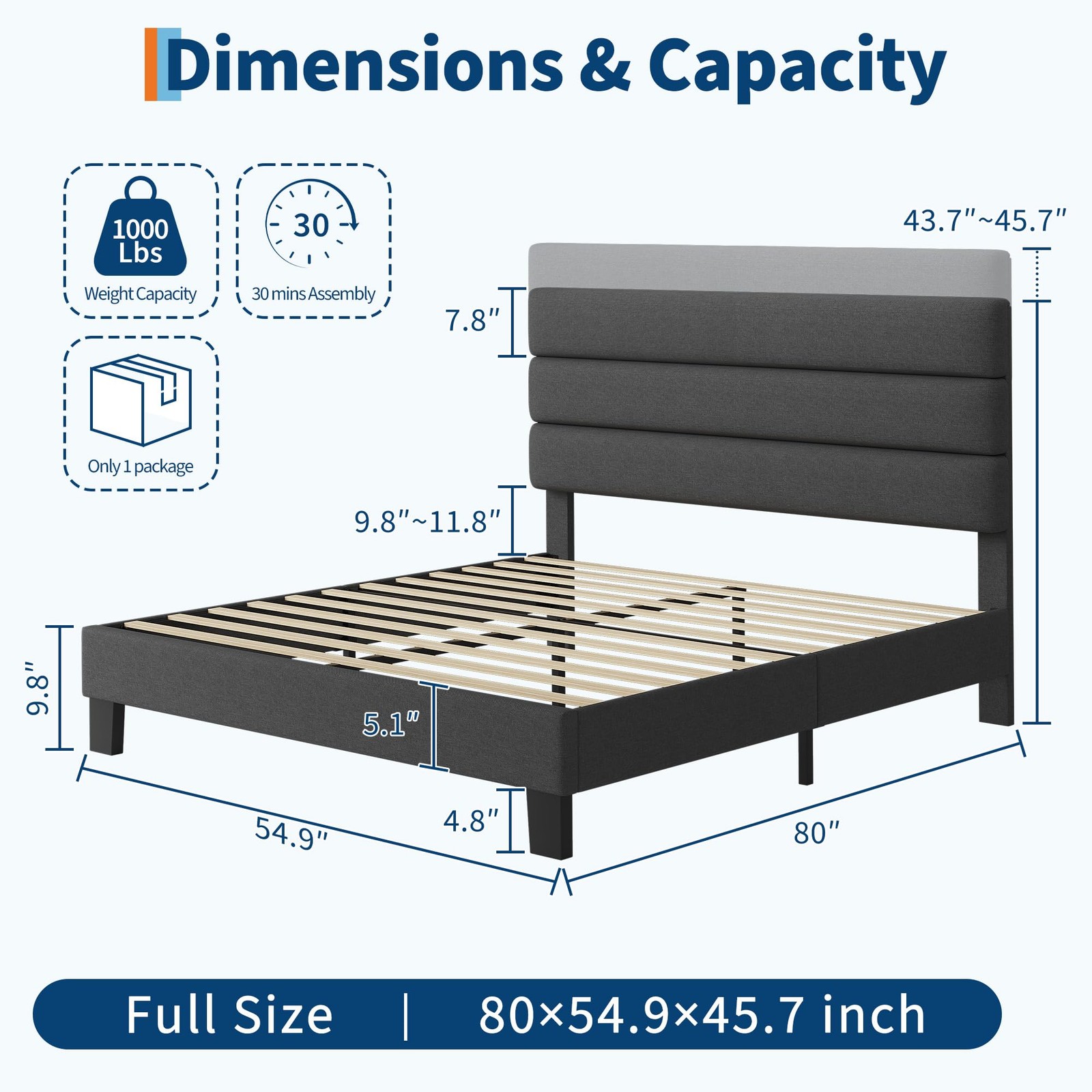 With Adjustable Headboard